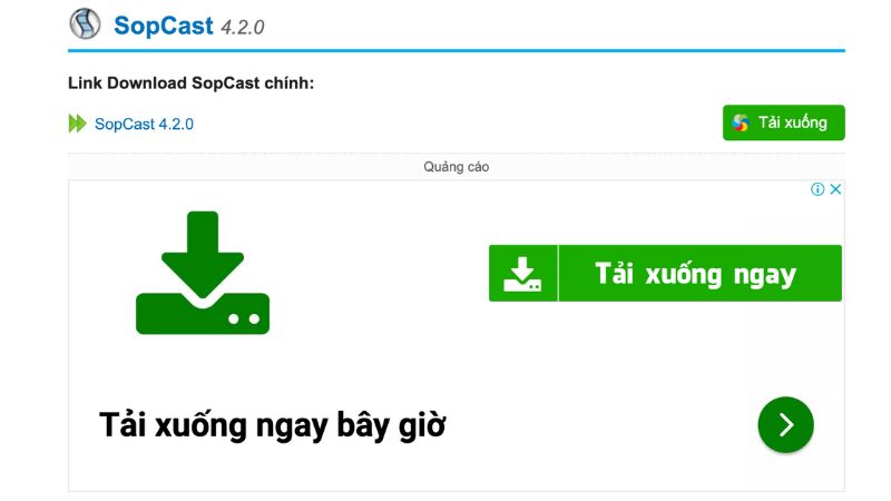 Hướng dẫn cài đặt Sopcast ở trên máy tính